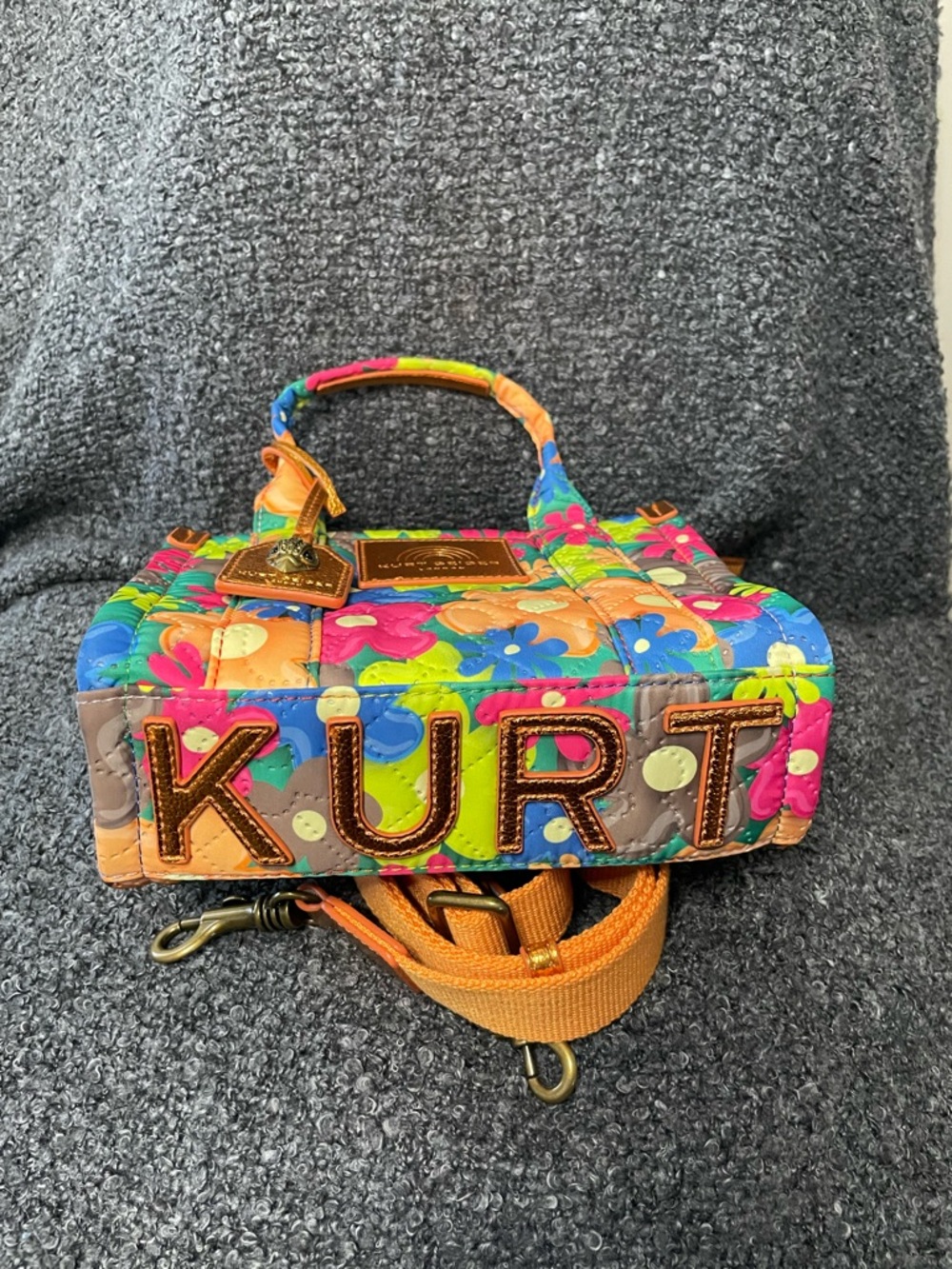 Kurt Geiger London EUC X Small Southbank Quilted Crossbody Tote